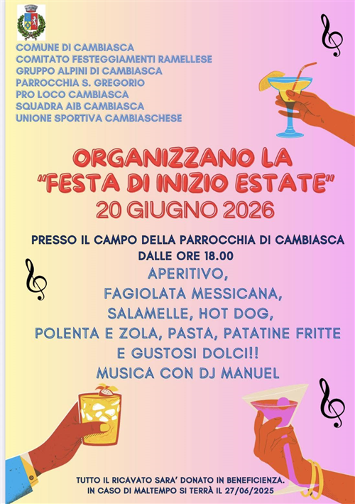 Festa di inizio Estate
