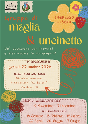 Gruppo di maglia & uncinetto
