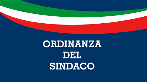 Ordinanza del Sindaco n. 05/2025