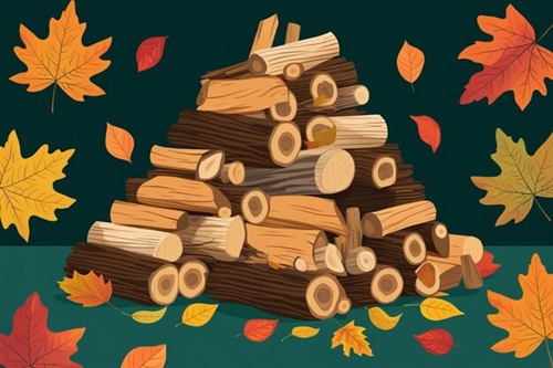 Raccolta di legna nei boschi comunali